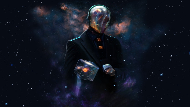 men, light - natural phenomenon, mask, space exploration, sky, wearing, digital composite, wireless technology, futuristic, space, technology, 1080P, night