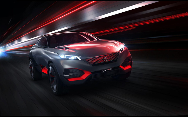 quartz, peugeot, 1080P, gray, crossover, 2014, concept, cars, suv