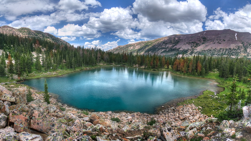  uintas, states, amethyst, lake, utah, united, 1080P, hd