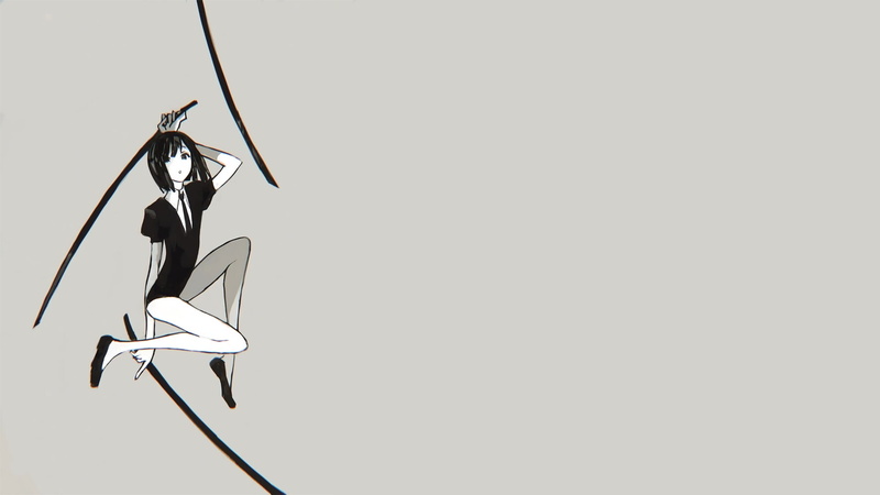 1080P, Houseki no kuni, jewels, Obsidian (Houseki no Kuni), simple background