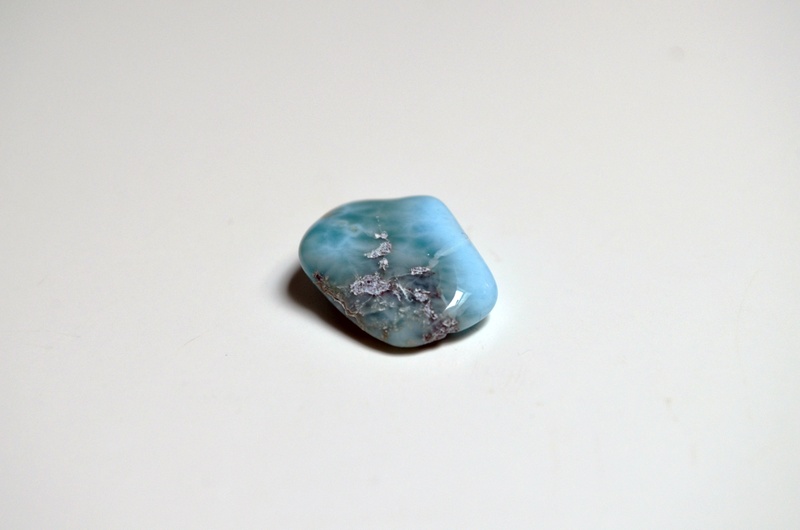 gemstone, still life, semi-precious Gem, larimar, stone, mineral, high angle view, single object, healthcare and medicine, nature, copy space, shape, jewelry