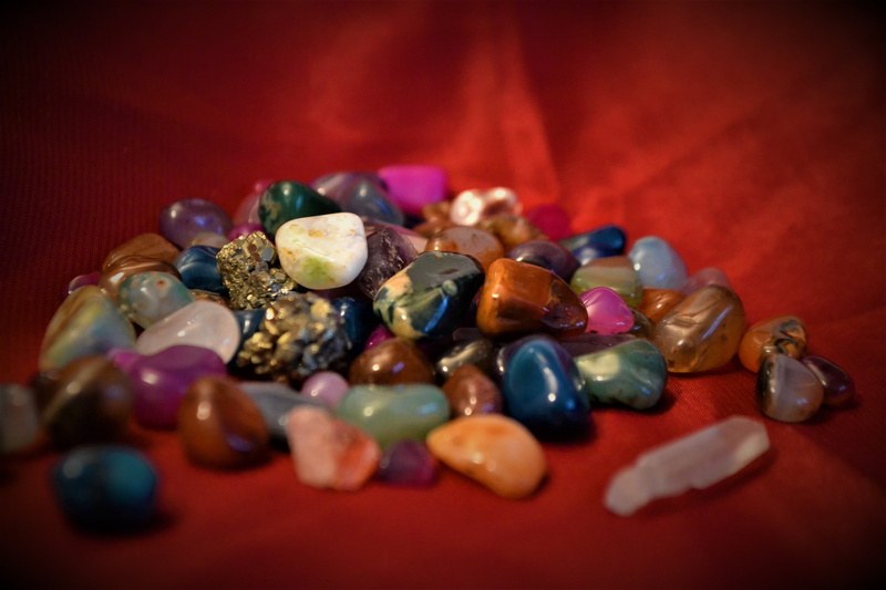 large group of objects, red, sweet, choice, wealth, indoors, crystal, semi-precious Gem, assorted, colored background, snack, bead, sweet food, jewelry