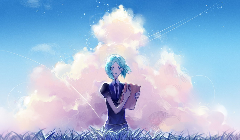 Houseki no Kuni, Phosphophyllite (Houseki no Kuni), Anime, 720P