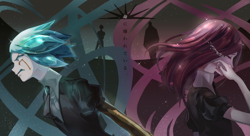1080P, Houseki no Kuni, Anime, Antarcticite (Houseki no Kuni), Cinnabar (Houseki no Kuni), Kongo (Houseki no Kuni), Phosphophyllite (Houseki no Kuni)