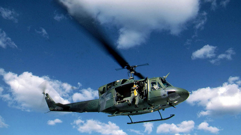 Military Helicopters, Bell UH-1 Iroquois, 1080P
