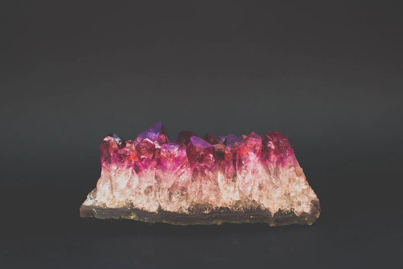 rock - object, black background, ore, mineral, jewelry, rosa, solid, rough, geology, close-up, nature, gemotherapy, 4K, still life, copy space, crystal