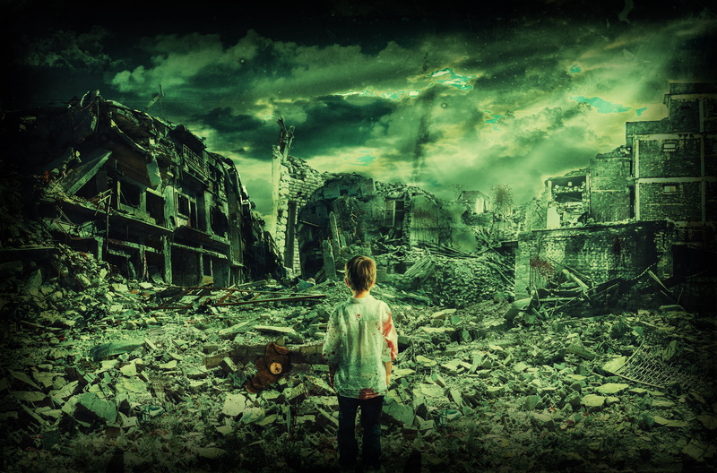 sleeved, digital composite, one girl only, women, standing, leisure activity, outdoors, people, auto post production filter, one person, sky, conflict