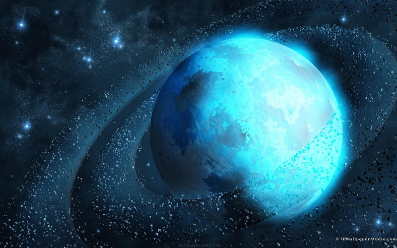 planetary rings, illuminated, sky, water, science, galaxy, light - natural phenomenon, star - space, globe - man made object, space exploration, digital composite