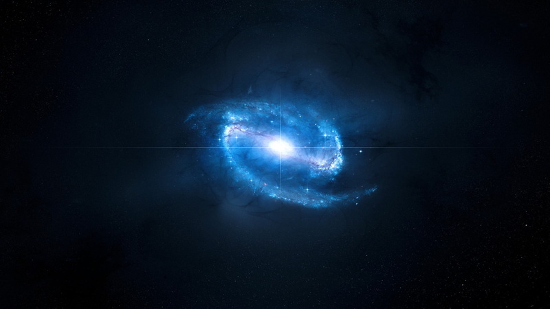 indoors, space art, space exploration, projection, star - space, night, spiral galaxy, digital art, galaxy, astronomy, glowing, water, light - natural phenomenon