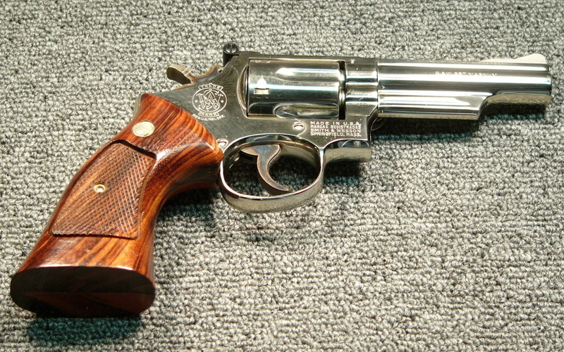 Smith and Wesson 357 Magnum Revolver, Weapons, 1080P