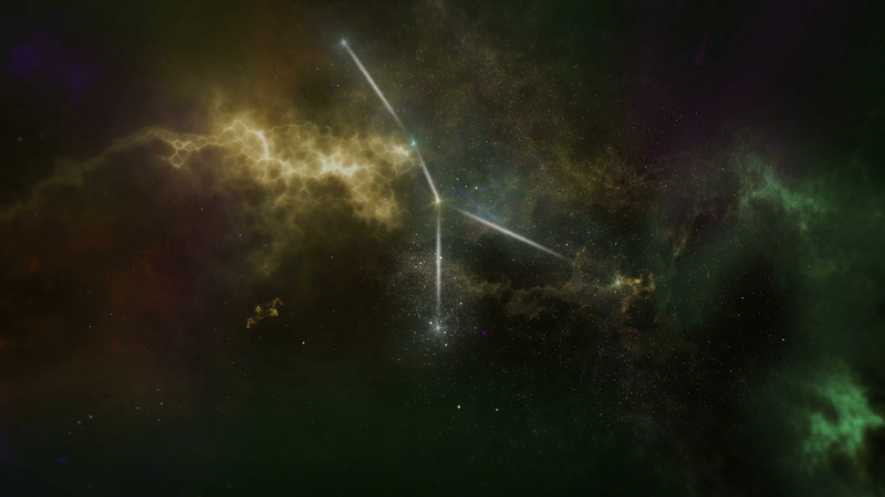 4K, no people, dark, star - space, scenics - nature, aquarius, fish, low angle view, cloud - sky, capricorn, sign, astronomy, scorpion, star, astrology