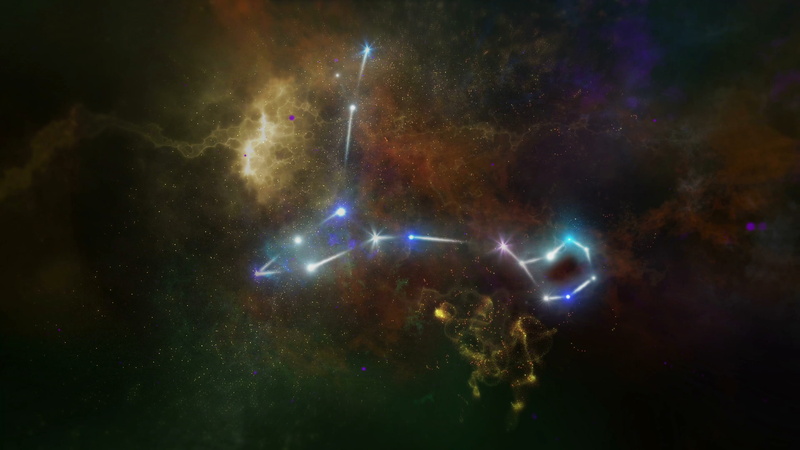 mystery, light - natural phenomenon, capricorn, illustration, star - space, virgin, fish, space exploration, zodiac, icon, no people, blue, night, astronomy