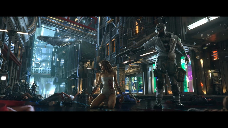 illuminated, night, lifestyles, death, statue, gore, art and craft, indoors, corpse, built structure, video games, blood, representation, human representation