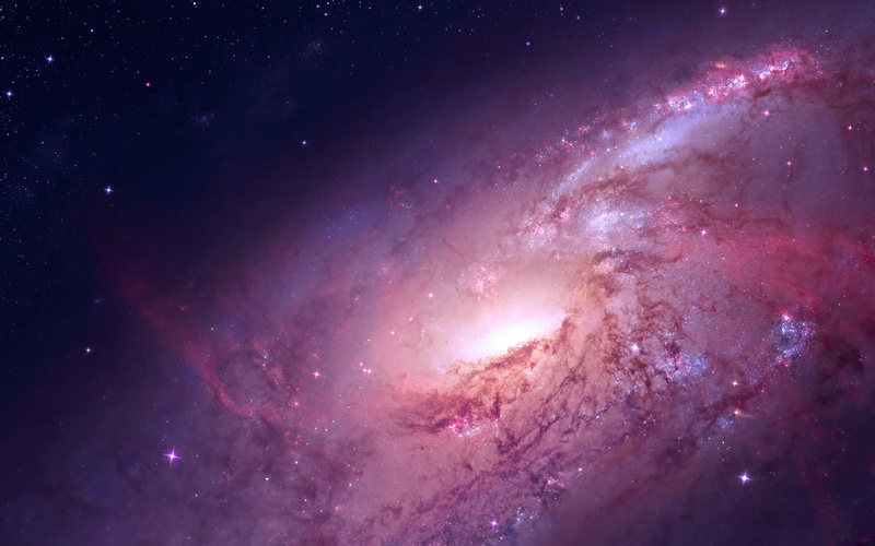 2K, Spiral galaxy, Messier 106