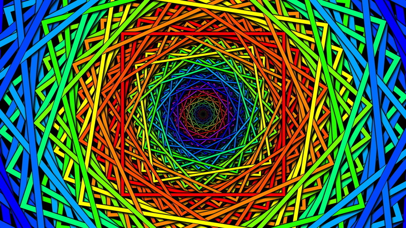 digital art, twirl, abstract, multi colored, backgrounds, connection, multicolored, directly above, close-up, communication, no people, technology, electrical component