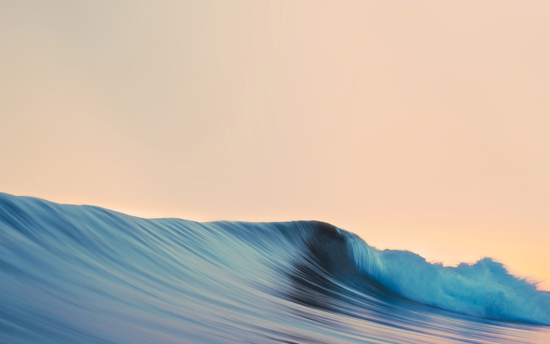 rolling, minimal, 4K, art, wave, simple
