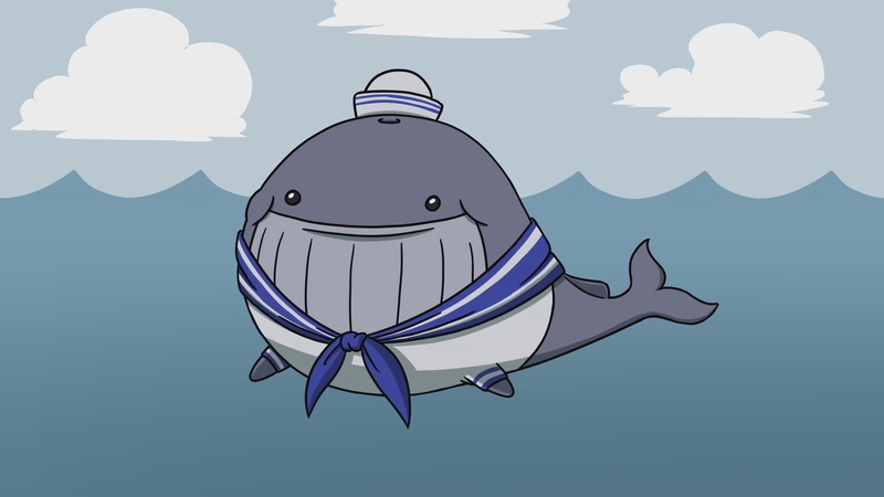 shape, design, human representation, hat, cloud - sky, cartoon, nature, purple, art and craft, sky, minimalism, bird, water, sea, sailor, digital art, craft