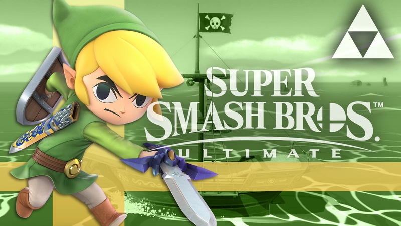 Video Game, Toon Link, The Legend of Zelda: The Wind Waker, Super Smash Bros. Ultimate, 1080P