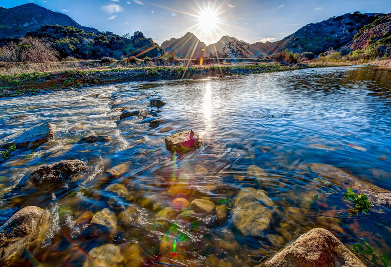 landscape, HDR, Malibu, 1080P