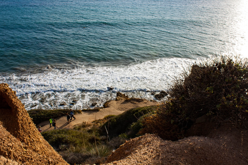sport, el matador beach road, sea, day, 4K, outdoors, people, land, cliffs, beauty in nature, united states, pacific, high angle view, real people, rock - object