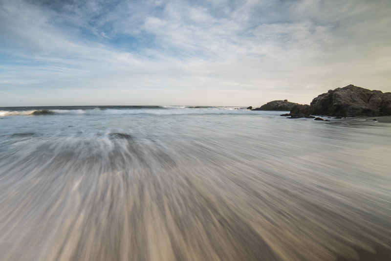 coastline, foam, pastels, scenics, nikon  d810, no People, blue, View, sunset, daytime, nd filter, ocean, Malibu, nature, seashore, 5K, southern california