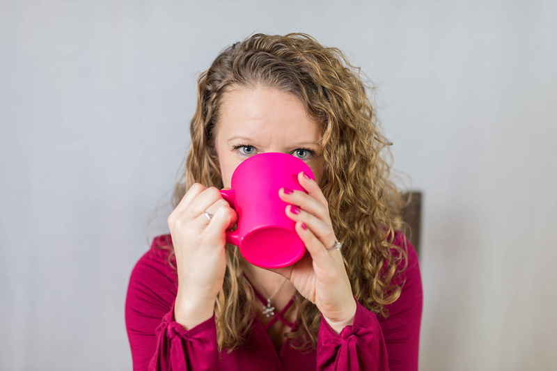 model, coffee cup, face, one person, guy, positive, smile, studio shot, woman, person, portrait, mug, long hair, holding, sipping, casual clothing, hairstyle