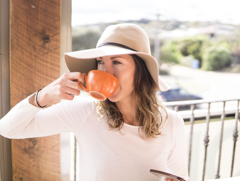 freshness, heat - Temperature, drink, adult, lifestyles, cheerful, beautiful, females, women, bokeh, natural light, sipping, people, relaxation, looking
