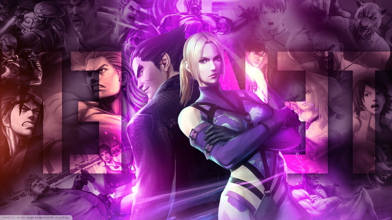 event, emotion, group of people, young women, nightclub, tekken nina williams tekken jin kazama video games purple blonde, people, adult, arts culture and entertainment