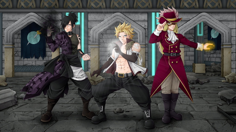 Rufus Lore, Anime, Sting Eucliffe, 1080P, Rogue Cheney, Fairy Tail