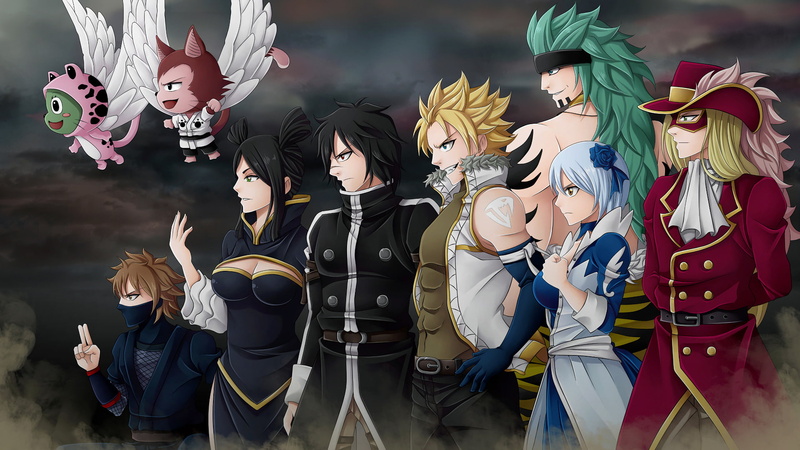 representation, group of people, Minerva Orland, Yukino Aguria, event, traditional festival, Frosch (Fairy Tail), men, Anime, outdoors, dressing up, arts culture and entertainment