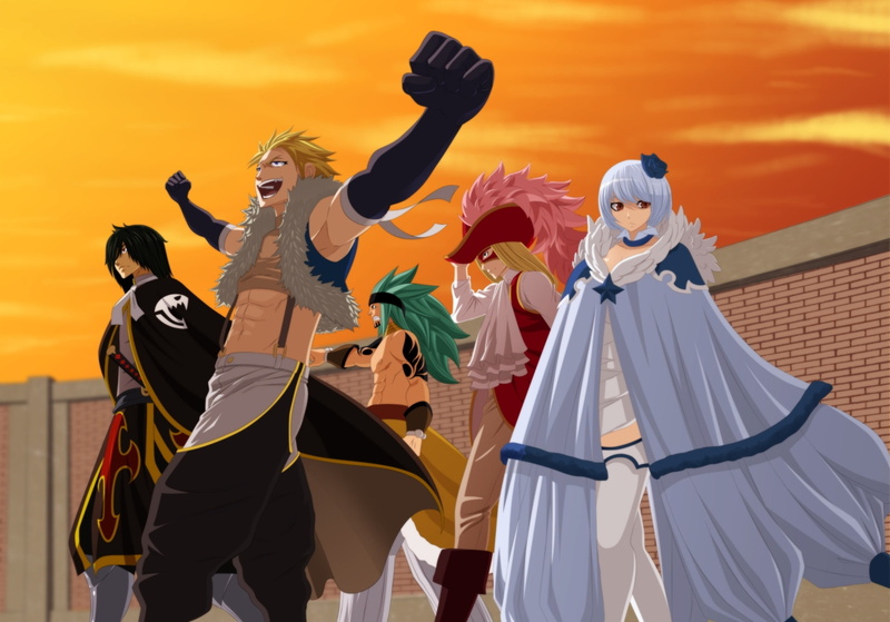 Orga Nanagear, 1080P, Yukino Aguria, Fairy Tail, Rufus Lore, Anime, Sting Eucliffe, Rogue Cheney