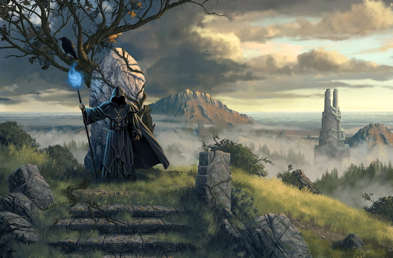 Dark, Games, Game, Legend, Mysterious, Other Games, ii, 2K, Magic, Grimrock, videogame, conceptart, video