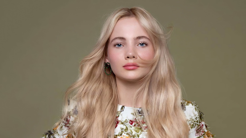 Blue Eyes, Blonde, 1080P, Girl, Long Hair, English, Freya Allan, Actresses