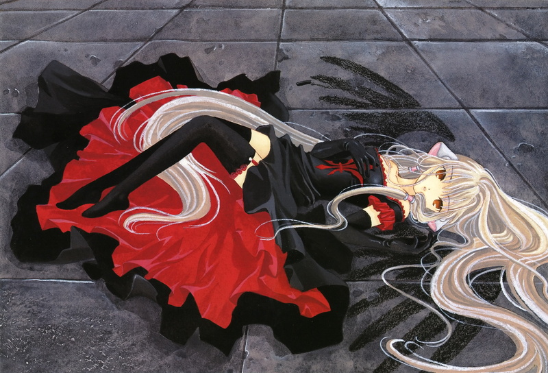 highs, freya, clamp, dress, scans, chobits, thigh, 4K