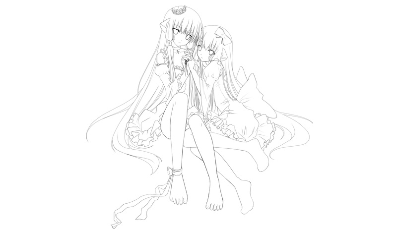 monochrome, freya, 4K, chobits, chii, mikoto, nana