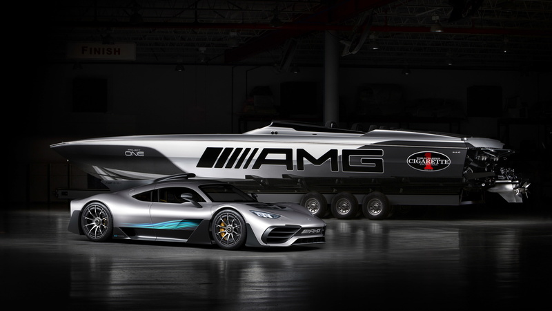 Hybrid supercar, gray, Mercedes-AMG Project One, 4K, car, hyper, benz, 4K, mercedes, 2018