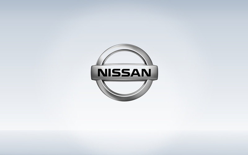 nissan, simple background, logos, 1080P, background, car, simple