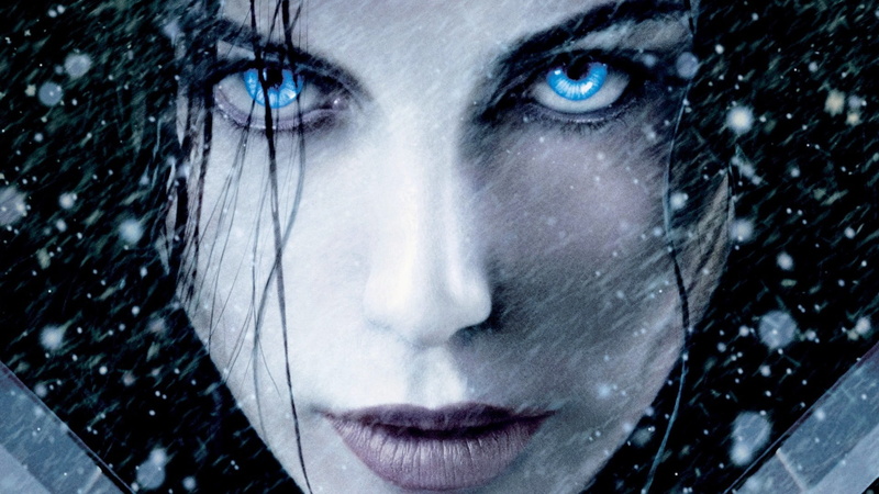 close-up, wet, Underworld, contemplation, cold temperature, emotion, snow, face, nature, beautiful woman, 1080P, snowing, portrait, extreme weather, looking