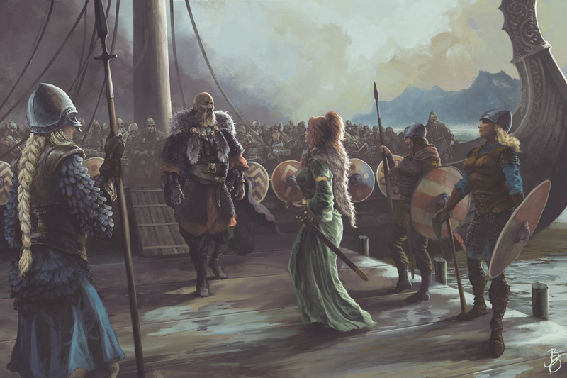 1080P, Norse, Fantasy, Viking, Shield, Warrior