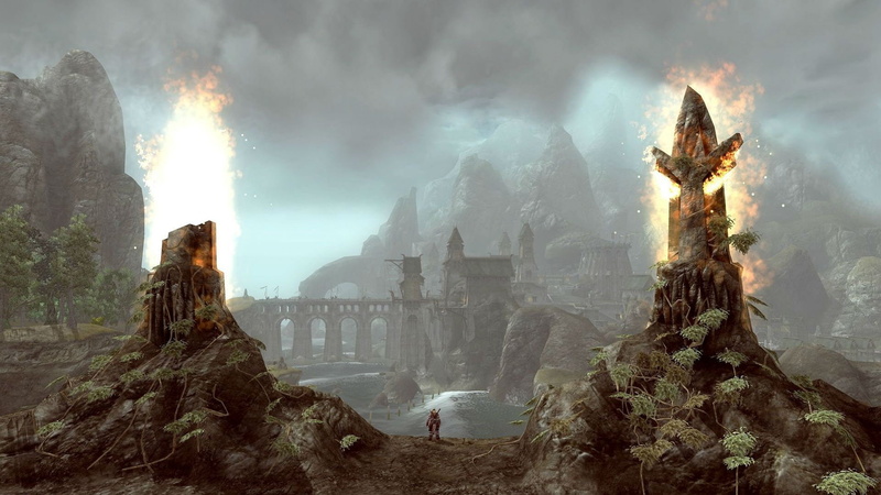 Exploration, outdoors, Viking, Mythological, 1080P, scenics - nature, action, travel destinations, rock, land, Sega, battle, Norse, adventure, 1vba, fog