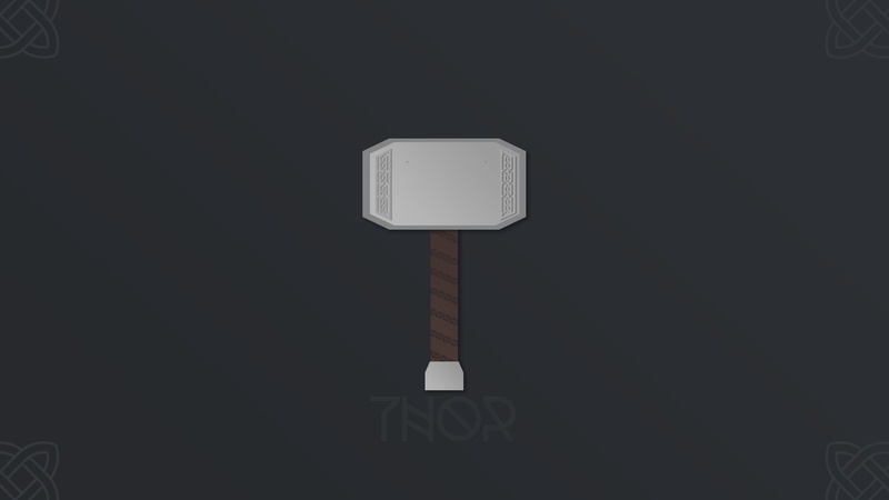 thor marvel heroes hammer mjolnir norse mythology celtic, copy space, domestic room, communication, white color, connection, electric light, 1080P, illuminated