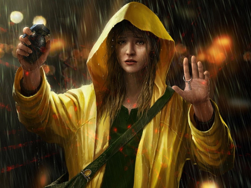 720P, Rain, Snipers, Dark, Laser, Emo, Grenade, Weapon, Woman, Terrorist