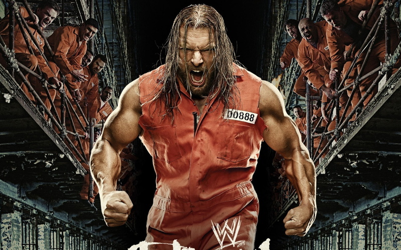 Sports, 1080P, Angry, Brown Hair, Prison, Muscle, WWE, Triple H, Wrestler, Man