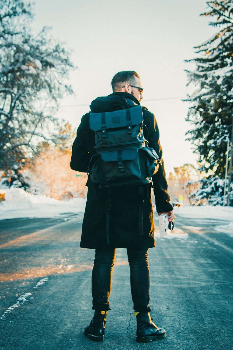 lifestyles, autumn, wearing, day, rear View, midway utah, style, walking, dramatic, standing, utah, two People, middle, fashion, wanderlust, one Person