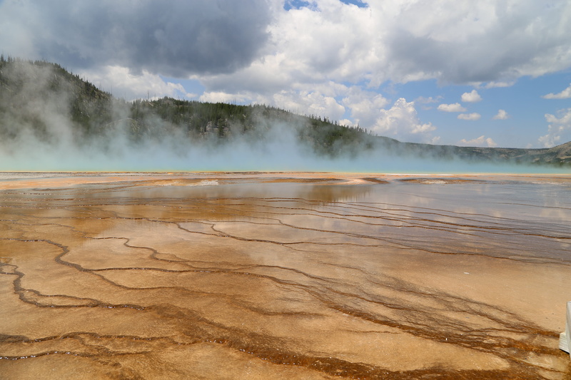 tourism, vapor, geyser, national park, physical geography, smoke - physical structure, we have a, midway geyser basin, heat - temperature, landscape, geology