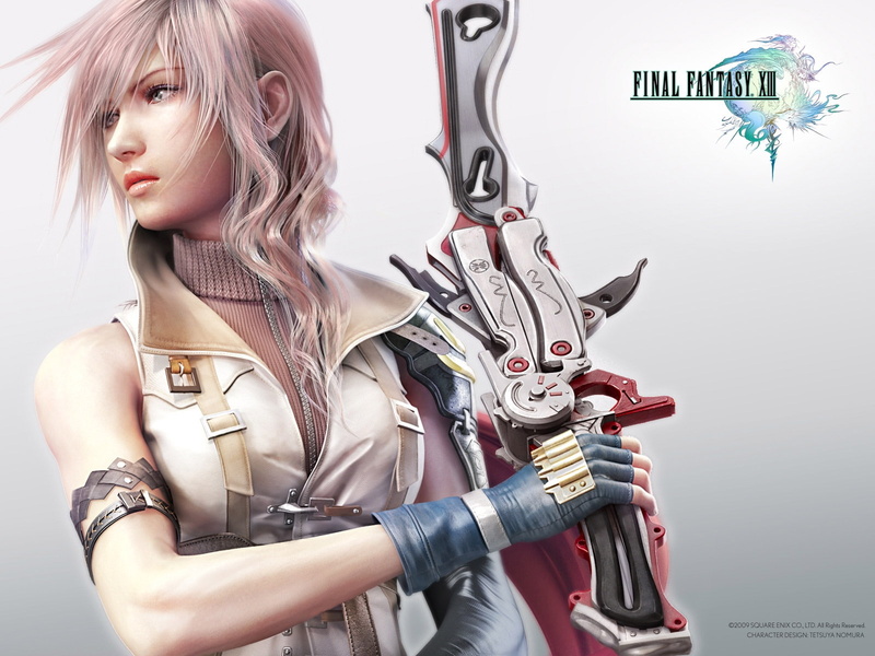 cute, actoin, final fantasy, final, beautiful, game, fantasy, 720P, games, girl, adventure, xiii, hd