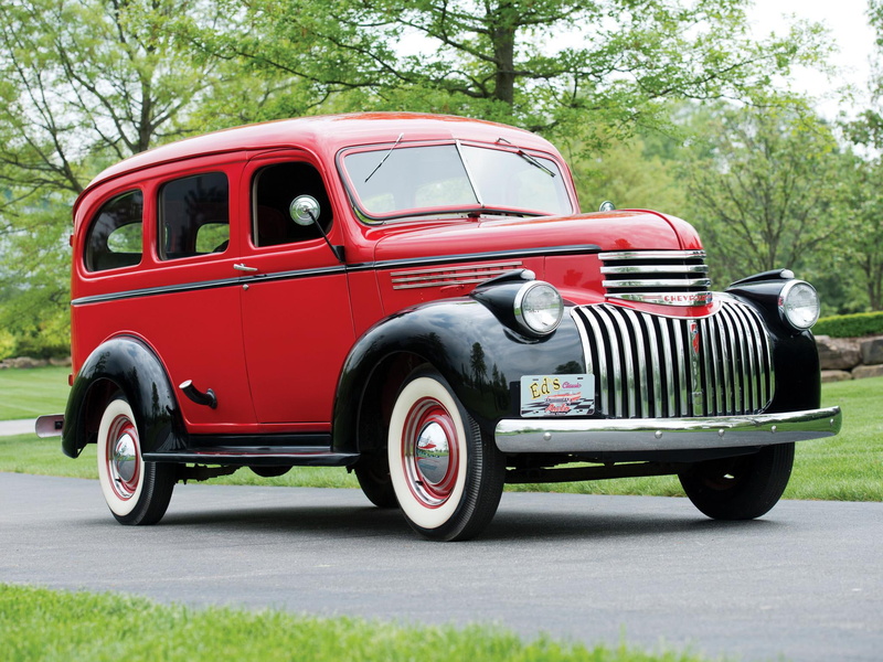 1080P, retro, 1946, gallery, carryall, chevrolet, suburban, truck