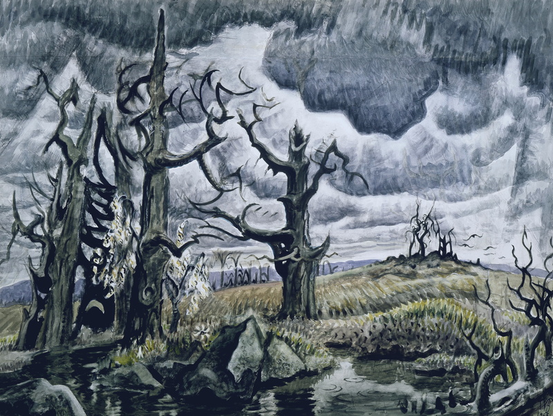 1946-55, Charles Ephraim Burchfield, An April Mood, 4K