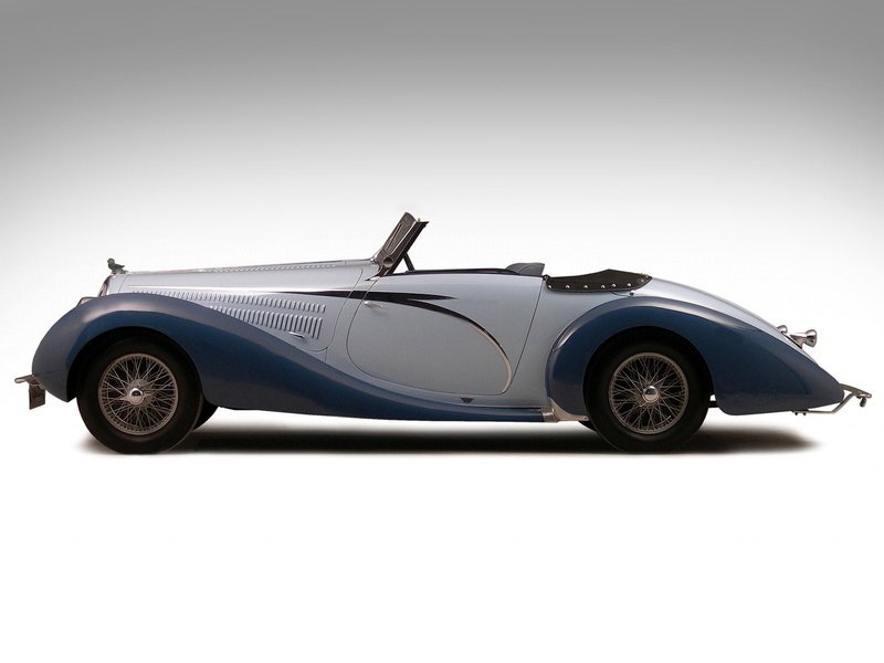 retro, delahaye, 135, cabriolet, 720P, 1946