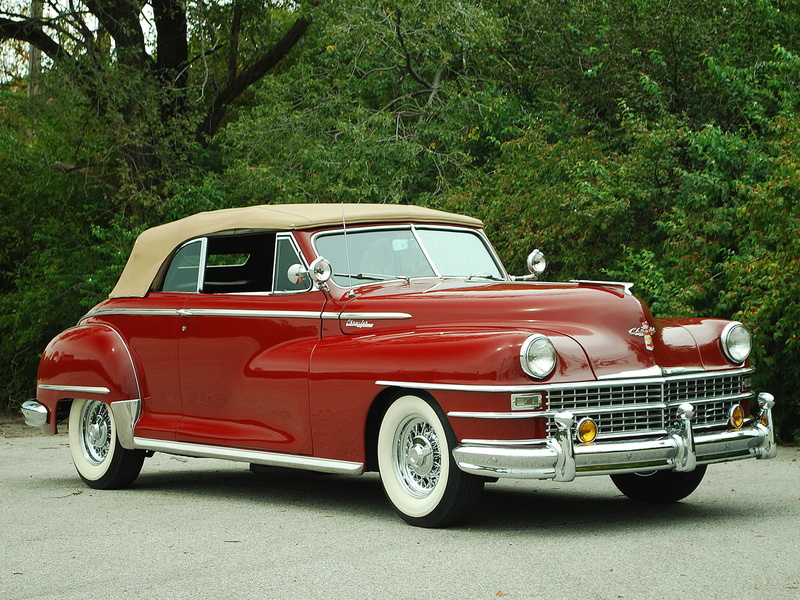 convertible, c 38w, windsor, retro, 1946, chrysler, 720P